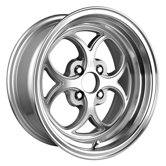Klutch SL2 Silver Machined Face - 15x8.5 | 4x100 | +17 | 67.1mm